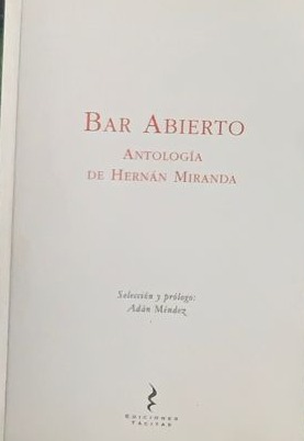 Bar Abierto (Antologia de Hernán Miranda)