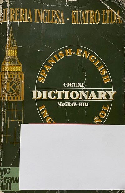 Dictionary (Spanish-English/Inglés-Español) 